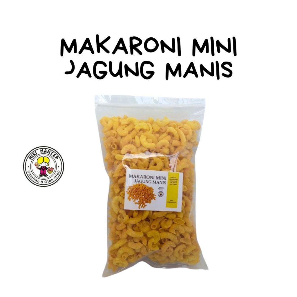 

Makaroni Mini Jagung Manis - Niki Snack Salatiga