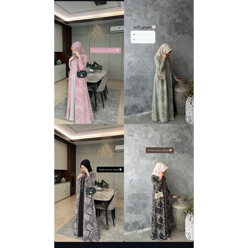 Nazraa Dress by KALEELA