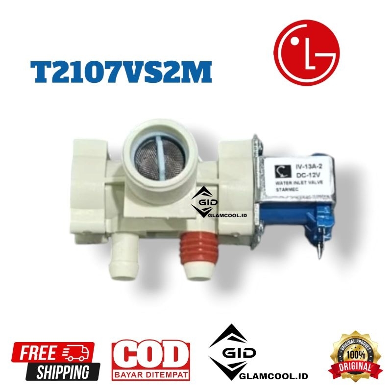 SELENOID VALVE MESIN CUCI LG T2107VS2M 2 INLET