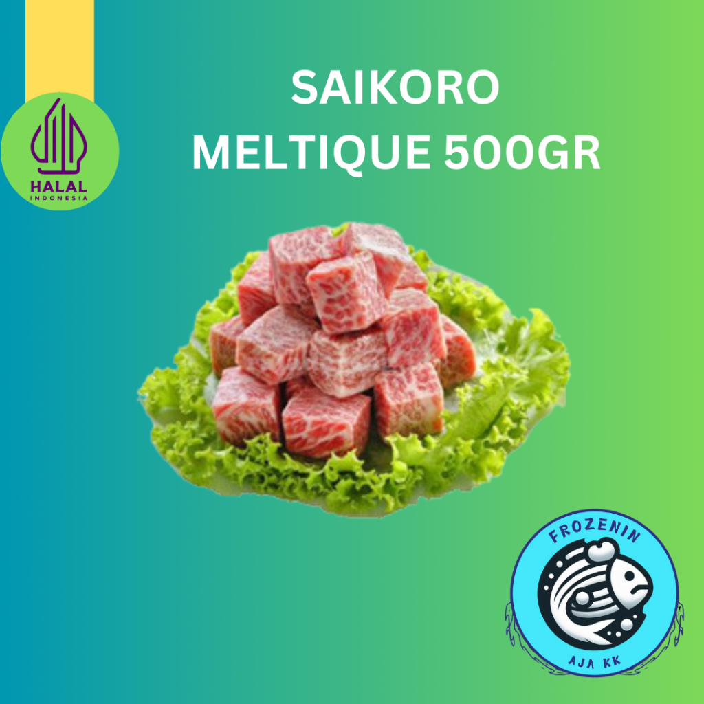 

Daging Sapi Saikoro Beef Cube Meltique 500gr