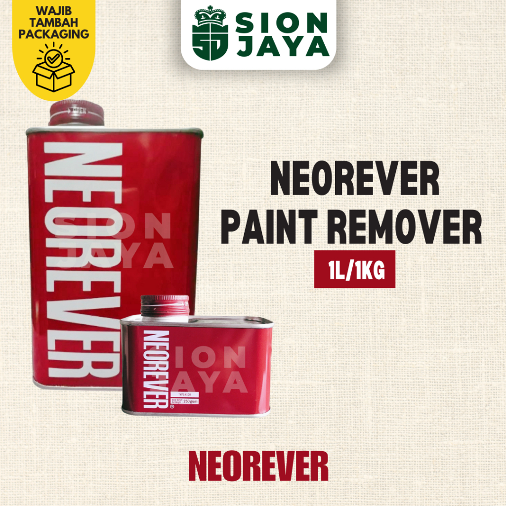 [1L/ 1Kg] Paint Remover/ Perontok Cat/ Pengupas Cat NEOREVER