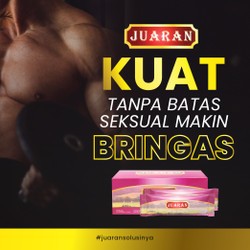 Juaran Obat Jamu Kuat Stamina Pria Dewasa Asli Minuman Serbuk Suplemen Anti Ejakulasi Dini Herbal