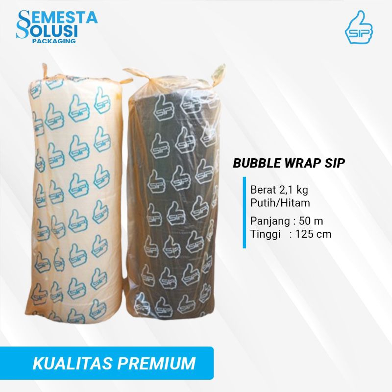 

Bubble Wrap 125 x 50 m Hitam Putih 2.1 Kg