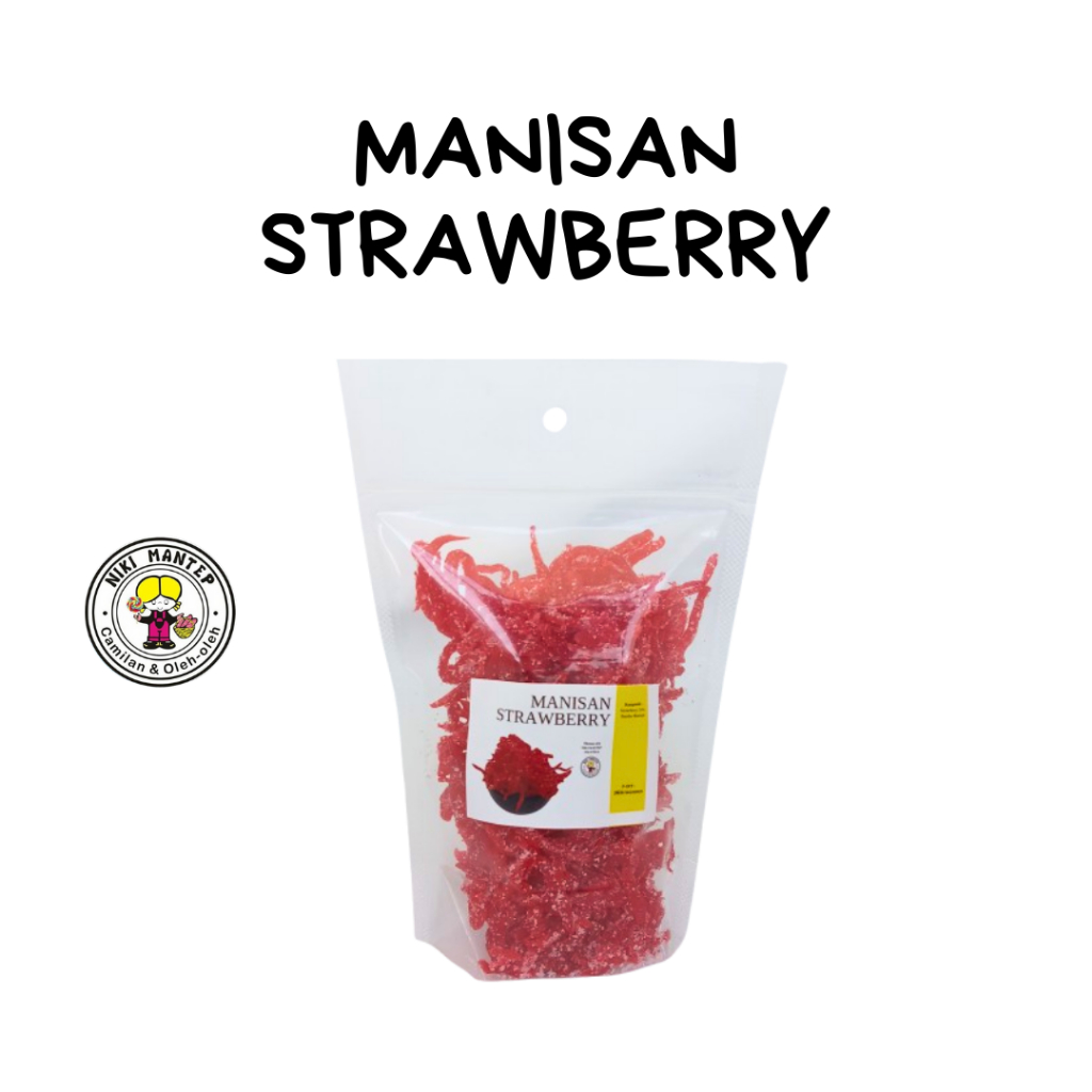 

Manisan Strawberry - Niki Snack Salatiga