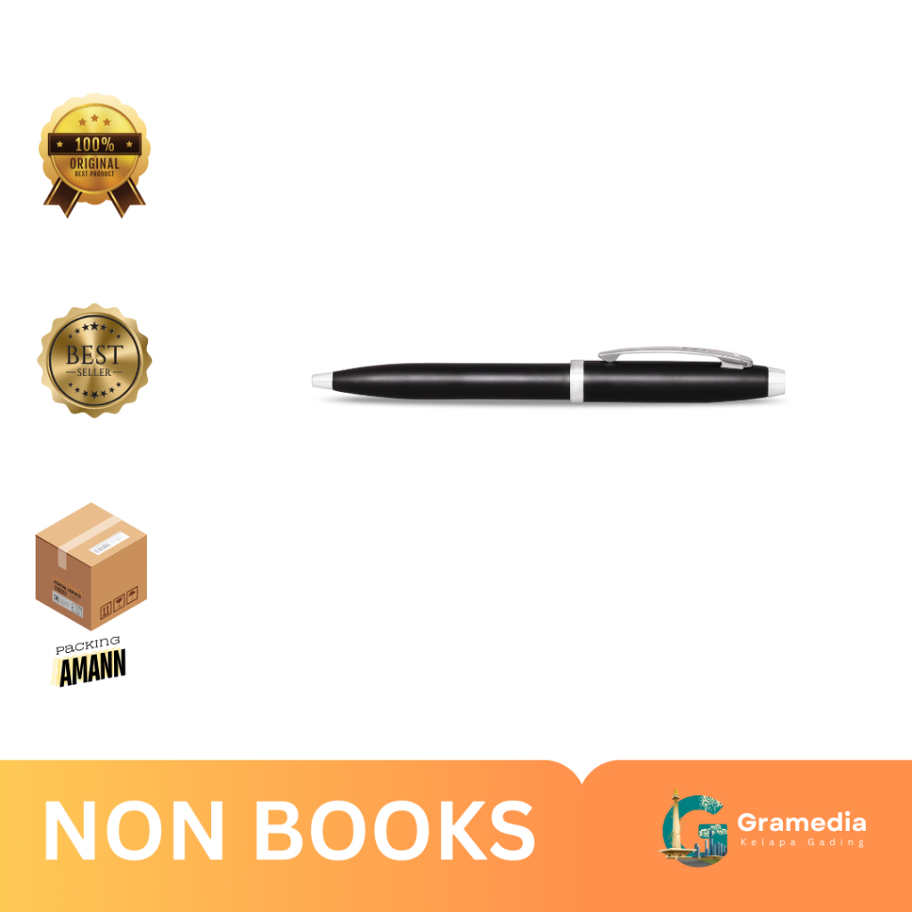 

Gramedia MKG - Sheaffer 100 GLOSS BLACK FT NICKLE TRIM BP
