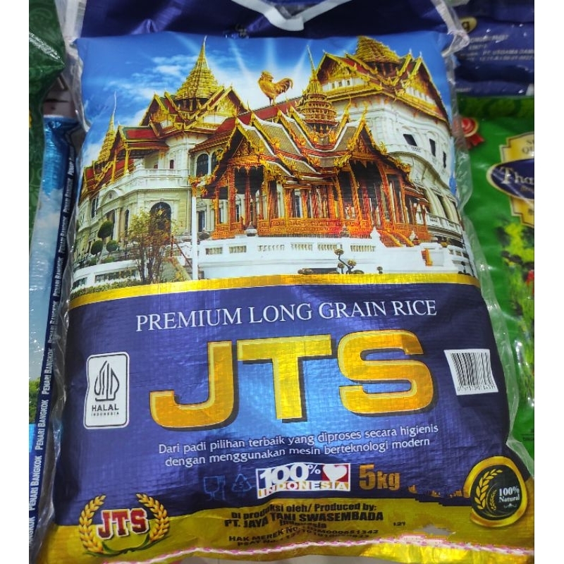 

JTS beras premium long grain rice 5kg ec