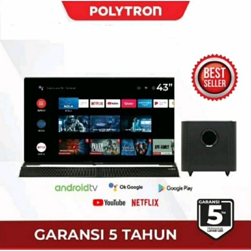 LED POLYTRON 43 INCH 43BG9058/POLYTRON LED 43 INCH 43BG9058/TV LED POLYTRON 43 INCH