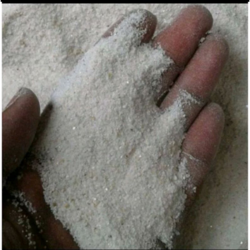 pasir silika putih halus kasar 500gr / pasir silika aquascape /pasir silika putih aquascape aquarium