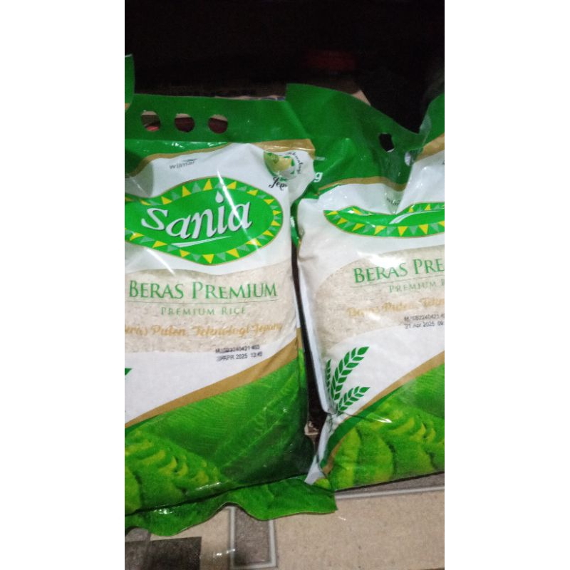 

Beras kemasan 5 kl/ Beras premium/ Beras Sania