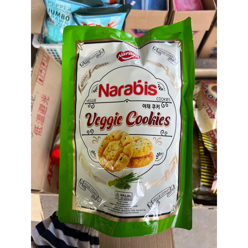 

VEGGIE COOKIES NARABIS