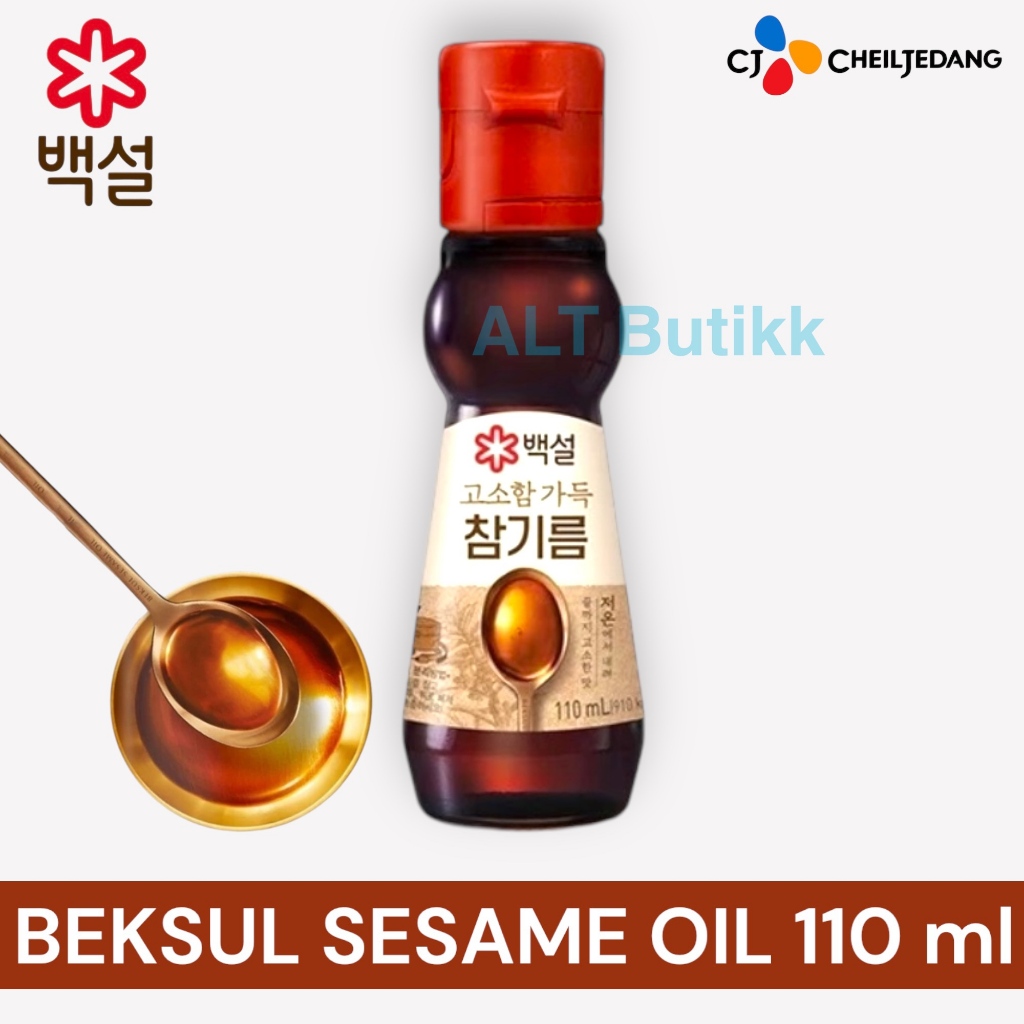 

BEKSUL SESAME OIL 110 ML | MINYAK WIJEN 100% MURNI | PRODUCT OF KOREA