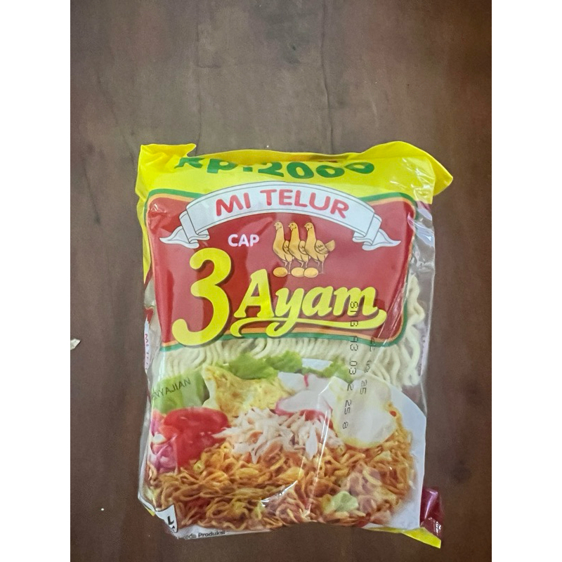 

Mi telur cap 3 Ayam 110 Gram