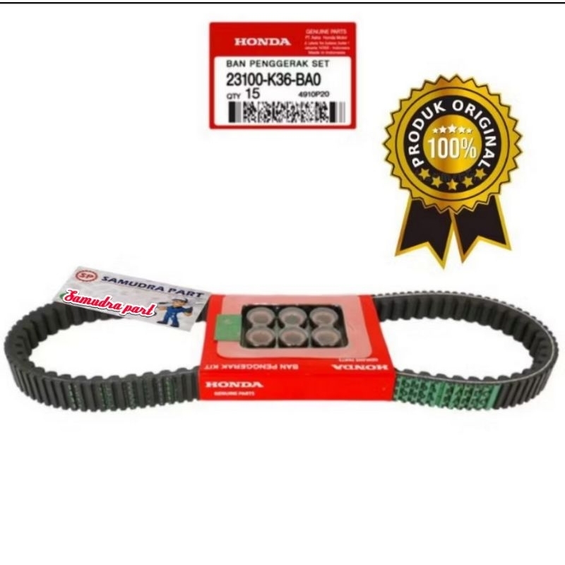 Van belt Vario 150 Belt drive Vario 150 original 23100K36BA0