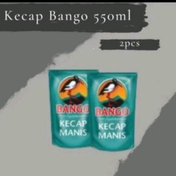 

Kecap Manis Bango 550ml Refill 2