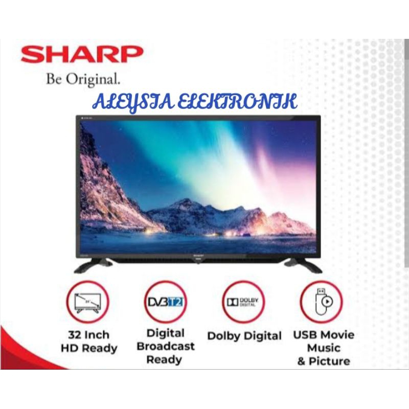 TV SHARP DIGITAL 32INCHI /2T-C32GD5001 bergaransi resmi 5thn