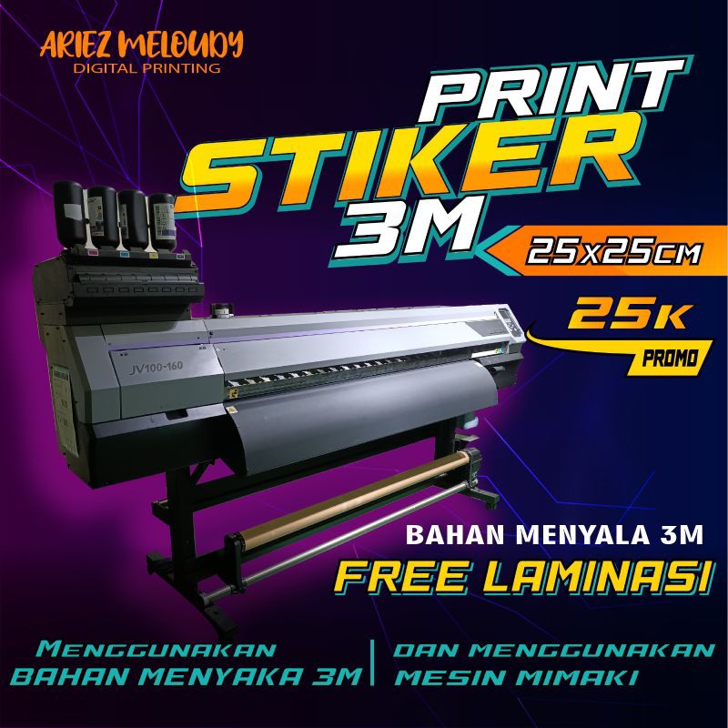 

Cetak Stiker Menyala Bahan 3M