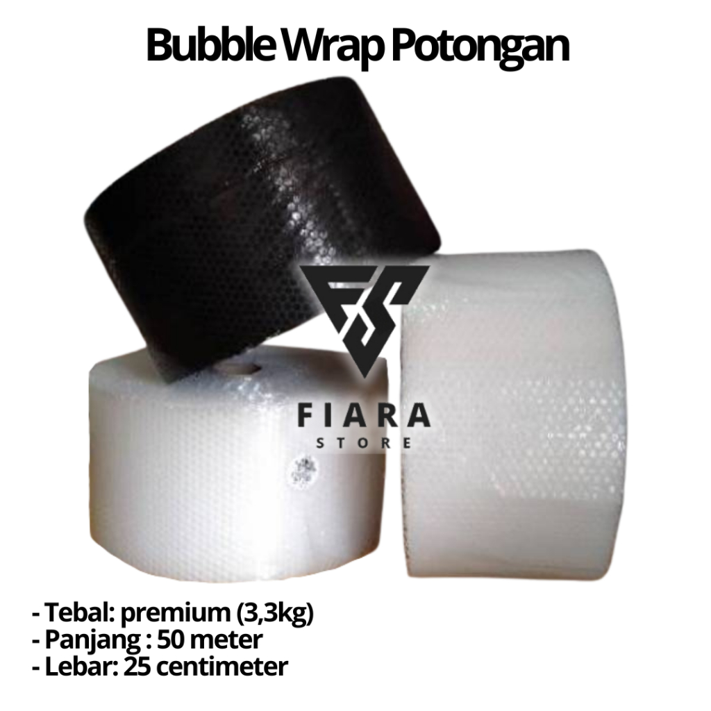 

InJO Bubble Wrap Potongan 50 m x 25 cm (Super Tebal Ukuran Seperlima Roll)