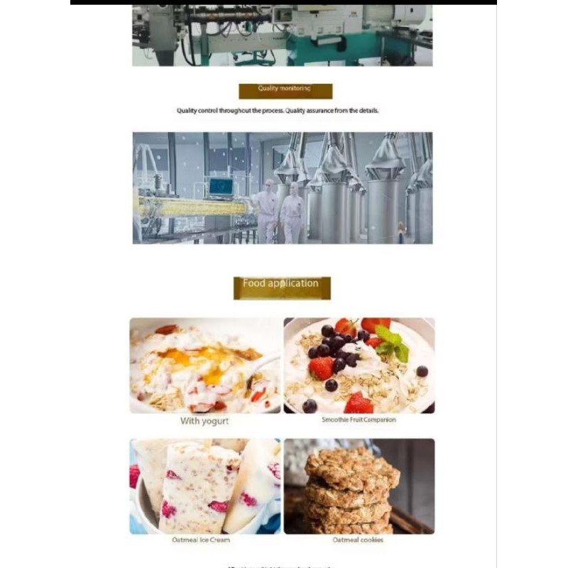 

Baked Whole Oatmeal repack SEAMILD kemasan 250gr