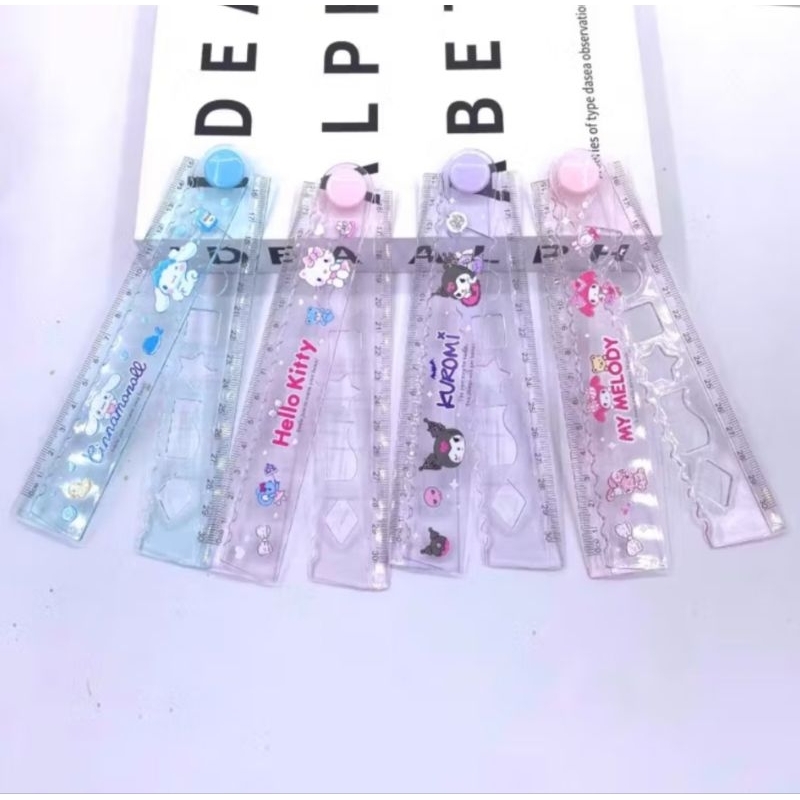 

Penggaris Lipat / Penggaris Sanrio/ Penggaris Anak Sekolah