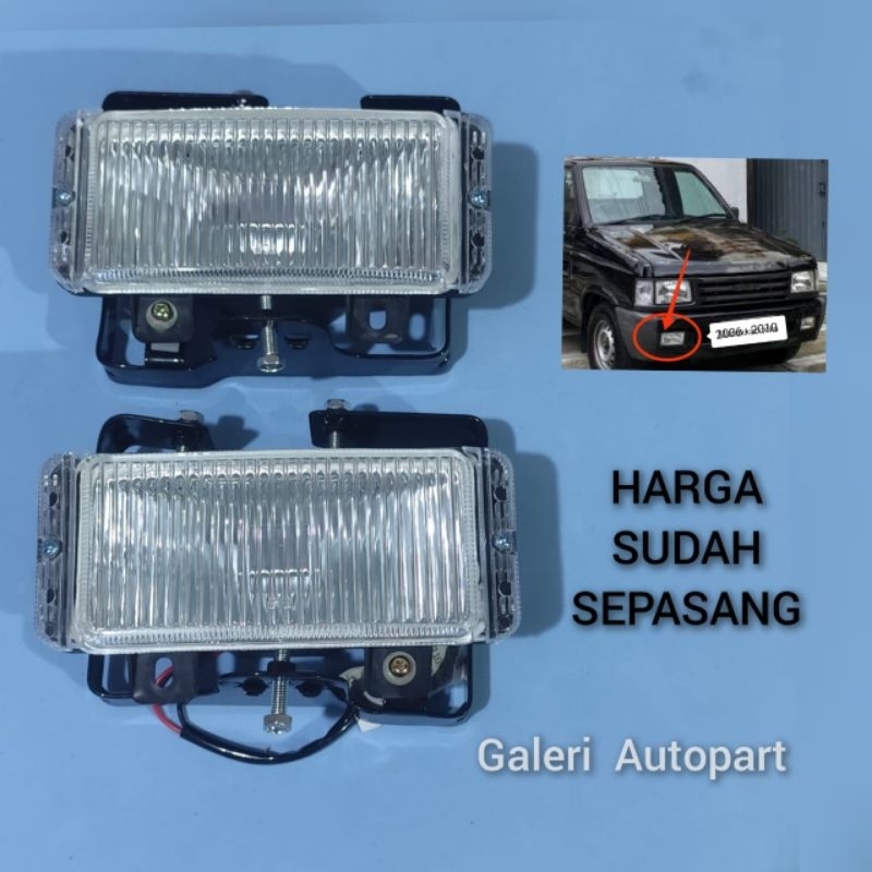 Lampu Sorot Panther New Pick Up 2006 2007 2008 2009 2010 / Foglamp Isuzu SET