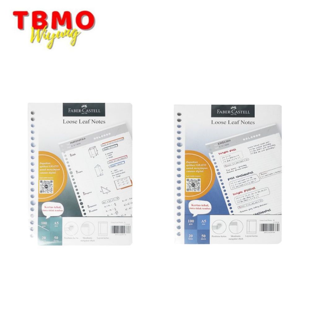 

Tbmo Loose Leaf Notes A5 50 Lembar Faber-Castel 175504