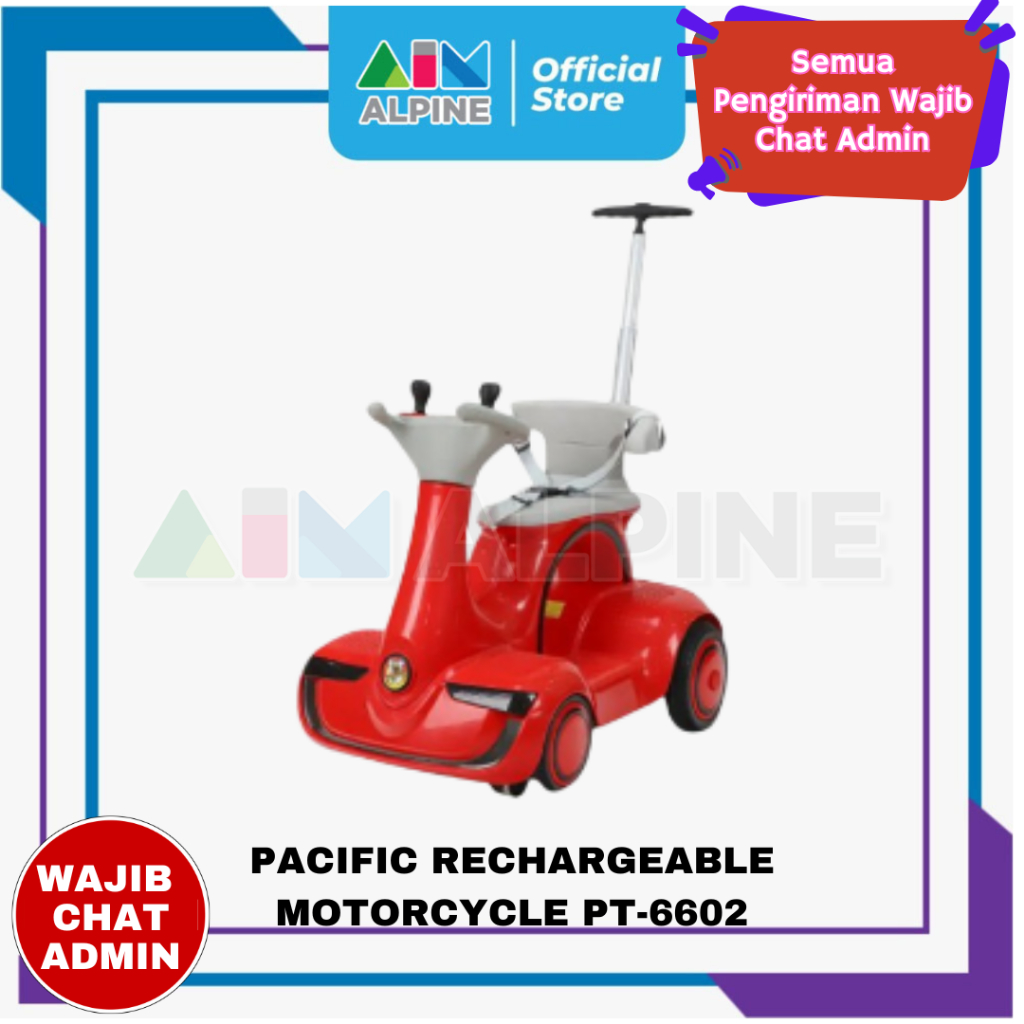 PACIFIC RECHARGEABLE MOTORCYCLE PT-6602