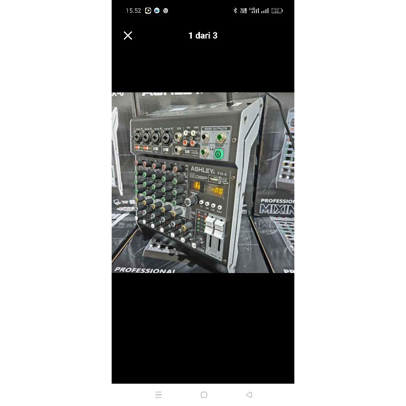 mixer elektronik rakitan JM