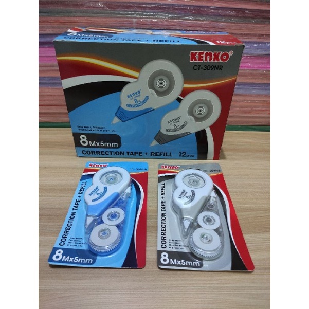 

CORRECTION TAPE TIPEX KERTAS PITA KERING KENKO CT-309NR