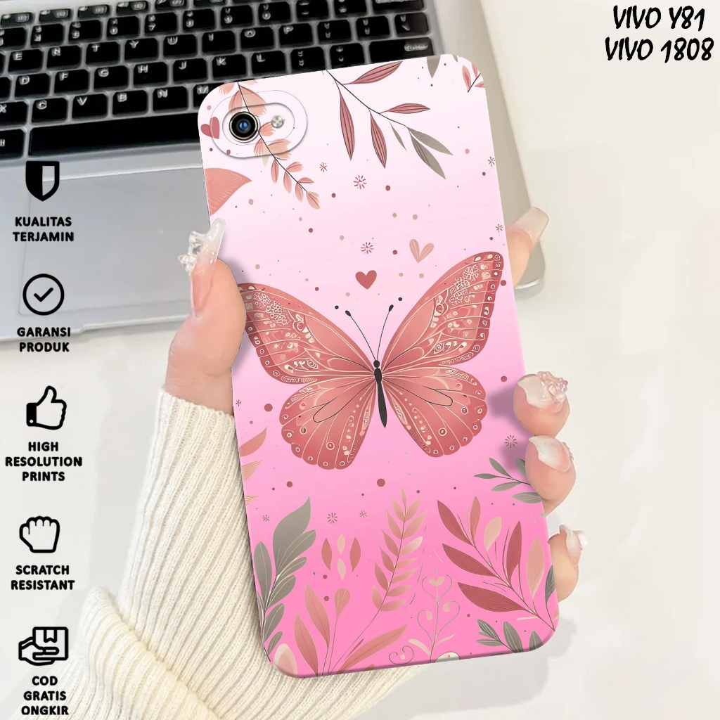 CASE VIVO 1808 - Casing Vivo 1808 Motif PINK - Case Hp 1808 - Casing Hp 1808 - Softcase Vivo 1808 - 
