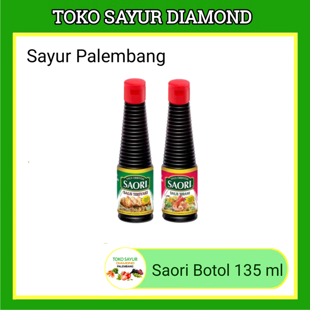 

Saori Botol Saus Botol 135 ml