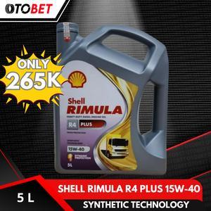 Oli Mesin Mobil Shell Rimula R4 Plus (5L)