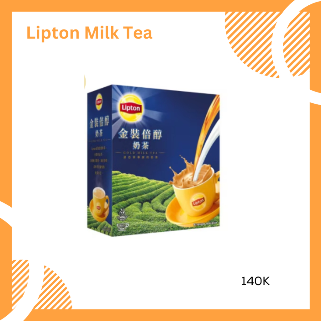 Lipton Milk Tea Jastip Hongkong HK China Twentyonestore