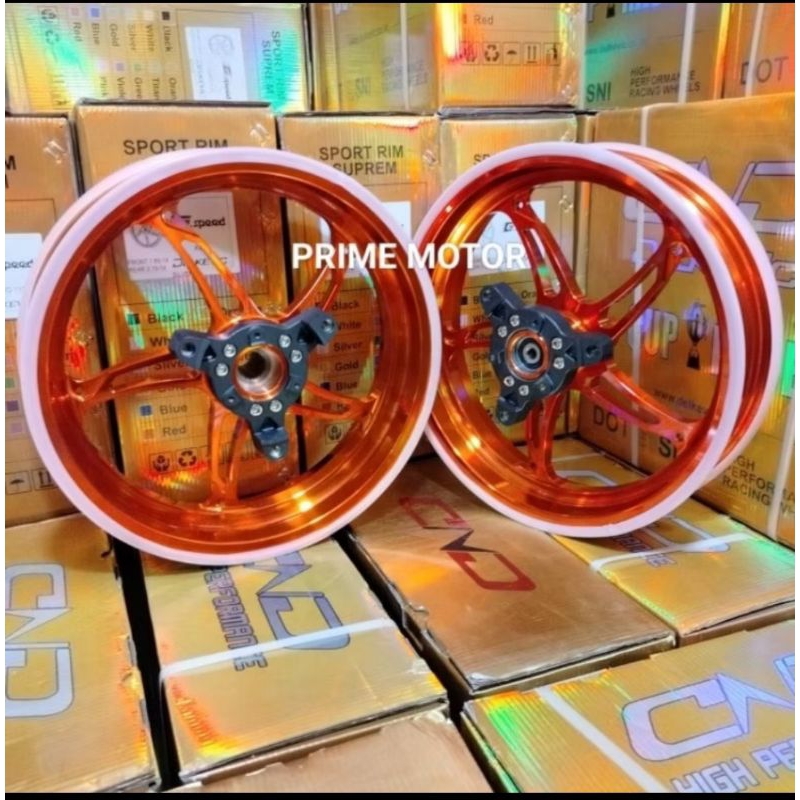 Velg DND K SPEED NMAX ALL NEW / OLD AEROX ALL NEW OLD UK300/350/Ring13 Velg nmax old nmax new velg a