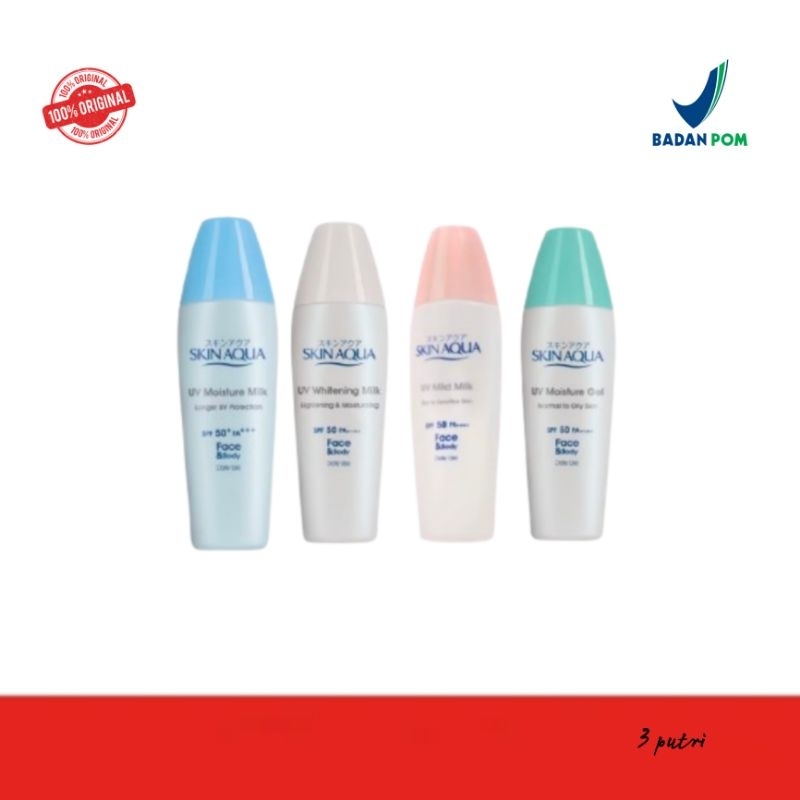 SKIN AQUA SERIES " Skin Aqua white, Skin Aqua Putih, Skin Aqua Biru, Skin Aqua Hijau, Skin Aqua Pink