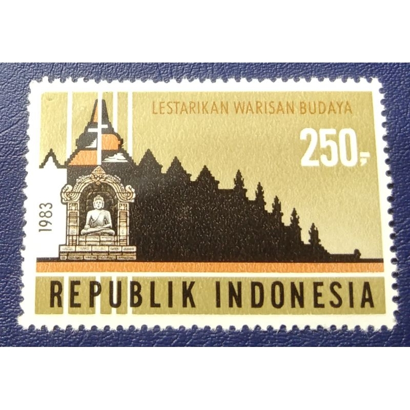 

Prangko Lawas Indonesia Pemugaran Candi Borobudur Thn 1983