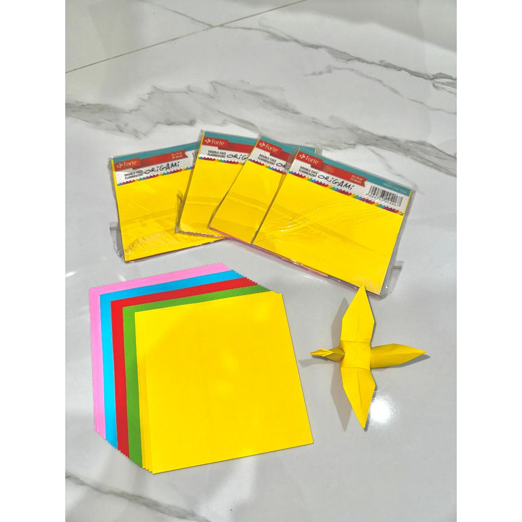 

Kertas Origami Double Side Forte 10 cm x 10 cm (25 Lembar)