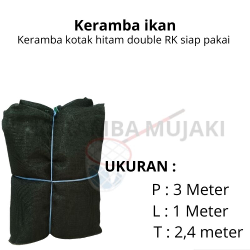 KERAMBA IKAN COSTUM 1x3x2,4