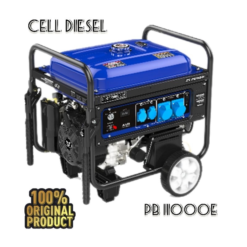 ZS POWER Genset Bensin Gasoline Generator PB11000E 9000 Watt