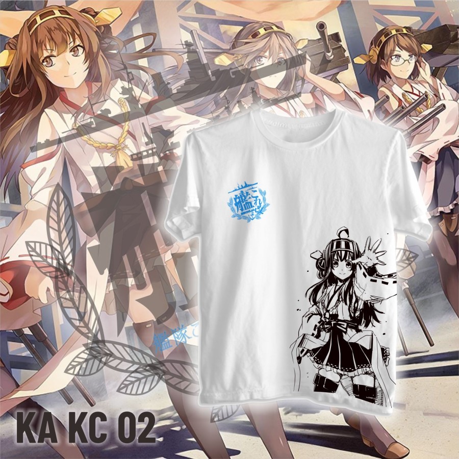 Kaos Anime Game Kantai Collection Kongo T-shirt KA KC 02