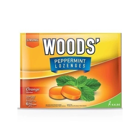 

Woods Lozenges Jeruk Orange