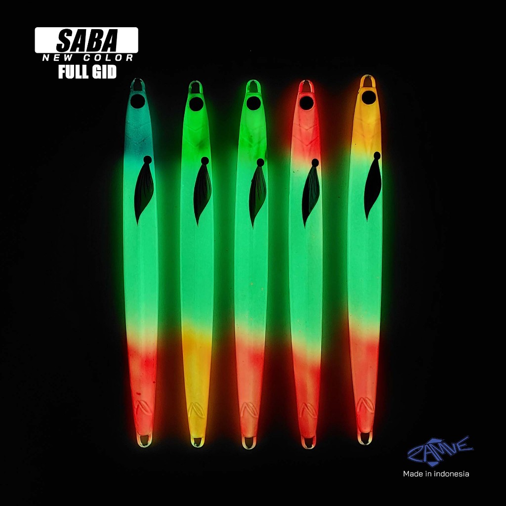 Metal Jig FULL GID Zamve Saba 80Gr Metal Jig 80Gr Metal Jig 80Gram