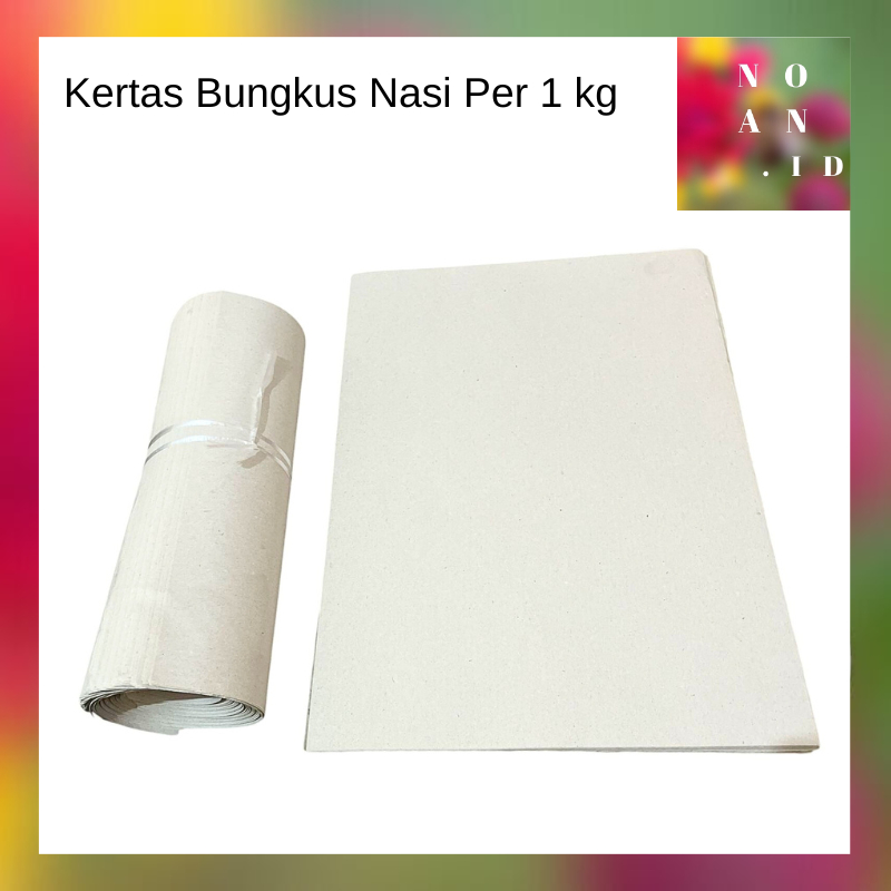 Kertas Nasi Padang / Kertas Bungkus / Kertas Bungkus Nasi 1 kg