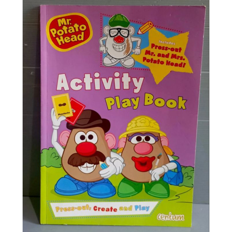 Mr Potato Head Activity Play Book (Baru)