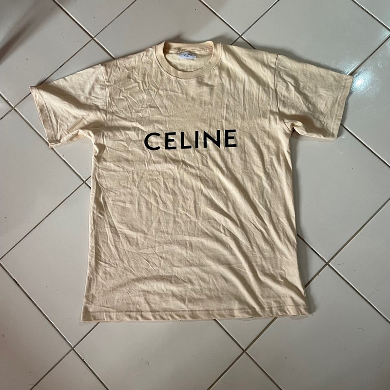 Celine Classic Tshirt Cream Second