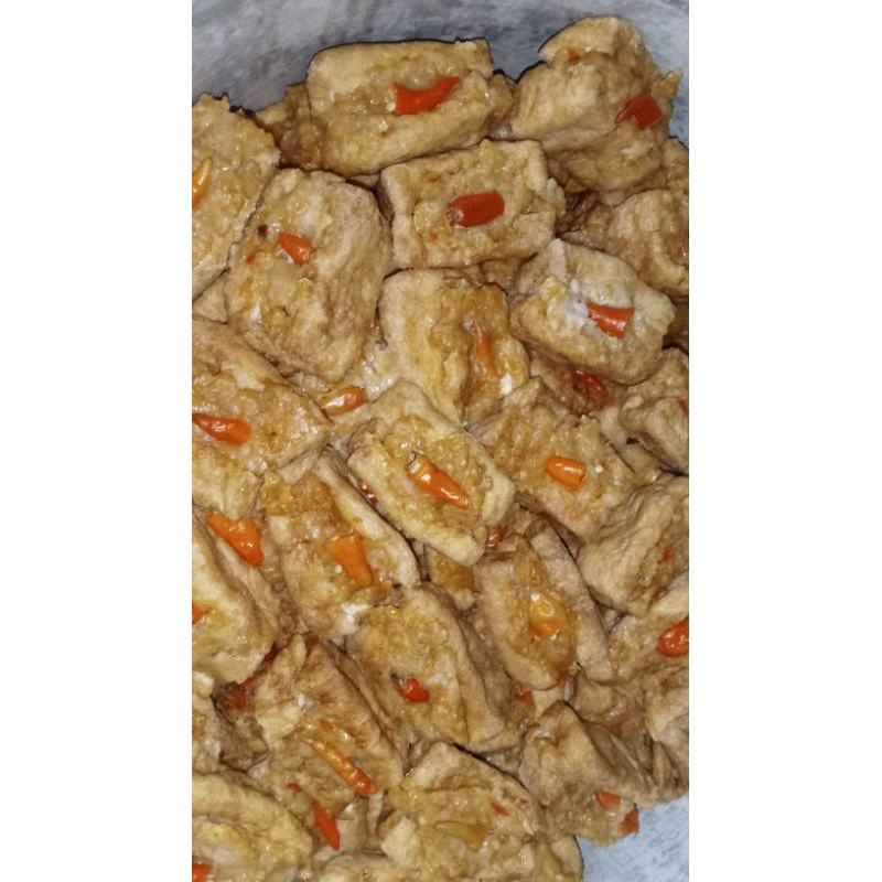 

tahu bakso pedas