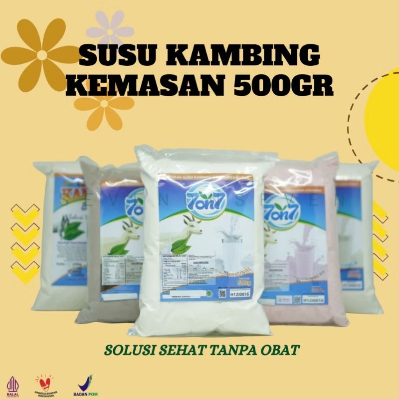 

Susu Kambing Etawa Rasa Vanila Kemasan 500gr