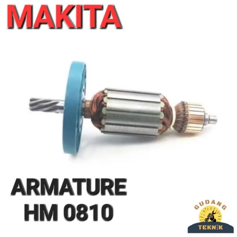 MAKITA ARMATURE HM 0810 (516148-3) / ANGKER MAKITA HM0810