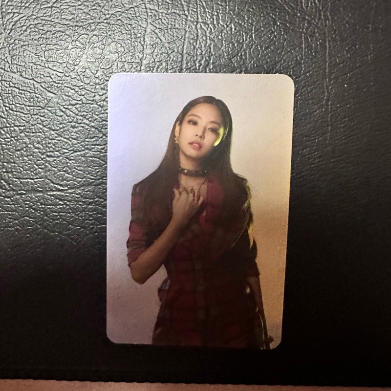 Official Blackpink Jennie PC Photocard Square Up Album