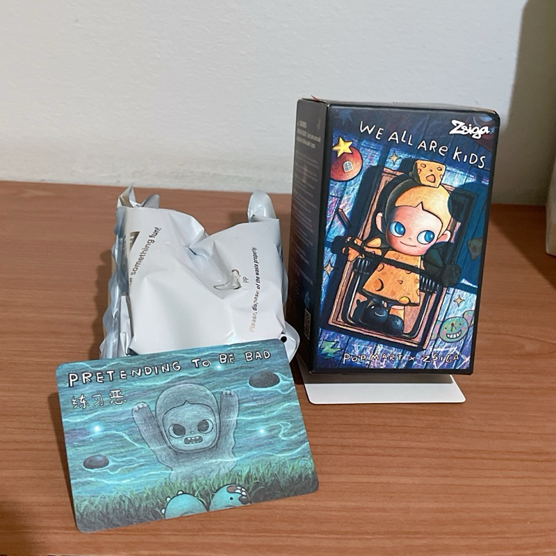 READY Zsiga - We All Are Kids (SEALED) popmart new zsiga blindbox (baca desc)