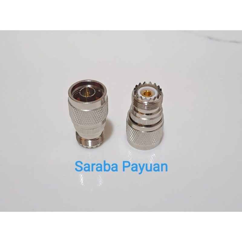 Konektor N Male To PL Female Conector N Male To UHF Female